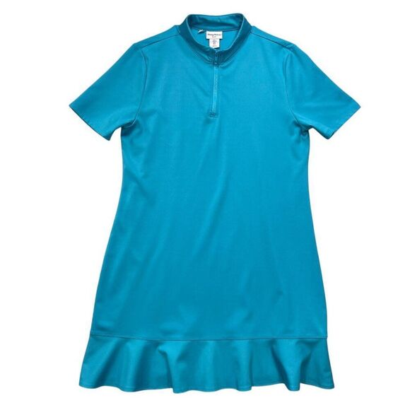 Tommy Bahama Dresses & Skirts - Tommy Bahama Women's Size Large Short Sleeve 1/4 Zip Tennis / Golf Dress